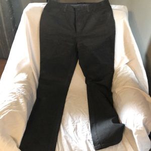 Dark Grey Designer Women’s Pants. Pants have sparkle on them.